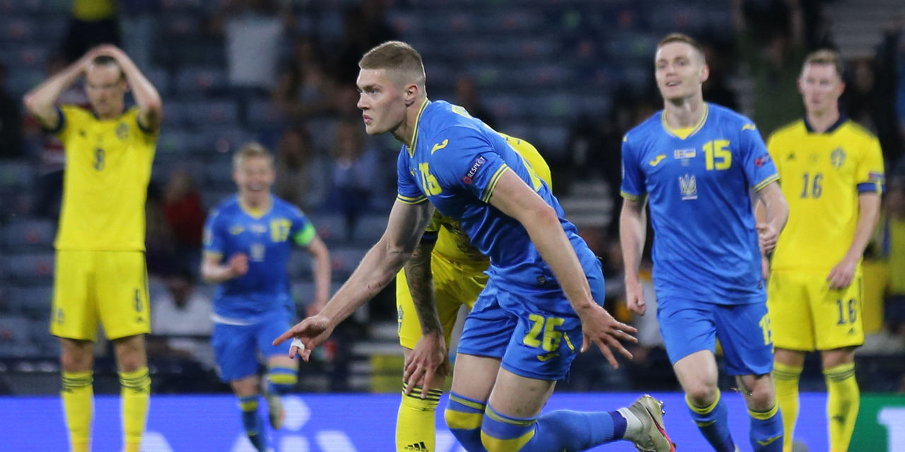Dovbyk heads Ukraine into Euro 2020 quarter-final clash ...