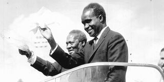 Jomo Kenyatta Zambia's Kenneth Kaunda 