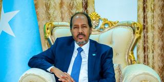 Somalia presidential candidate Hassan Sheikh Mohamud