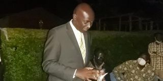 Governor Wycliffe Wangamati