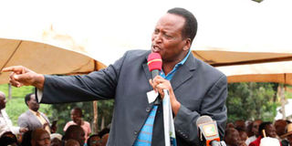Kitutu Chache MP Richard Onyonka