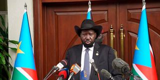 South Sudan President Salva Kiir 