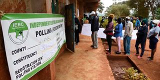 Voting in Kiambaa