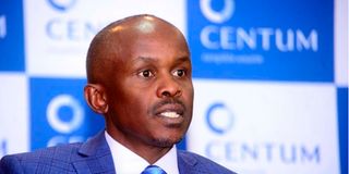 Centum Investment Group CEO James Mworia