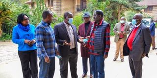 Raila meets Gusii leaders