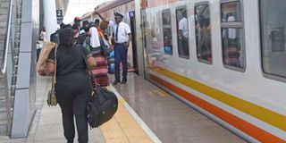 Madaraka Express train 