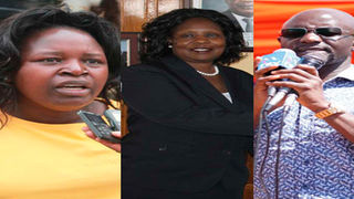 MPs Fred Ouda (Kisumu Central), Lillian Gogo (Rangwe), Eve Obara (Kabondo) and Samuel Atandi (Alego Usonga).
