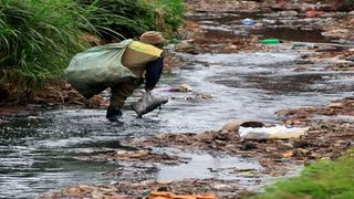 Kibera sewage