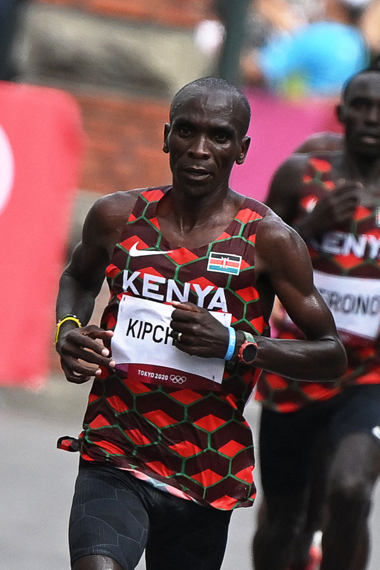 No Human is Limited! Eliud Kipchoge retains Olympic marathon gold - The ...