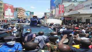 ODM leader Raila Odinga in Nakuru