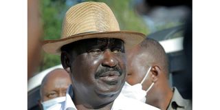ODM leader Raila Odinga