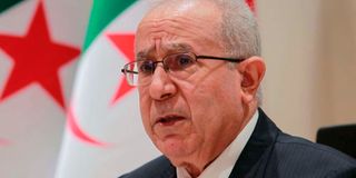 Algeria's Foreign Minister Ramtane Lamamra