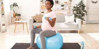 Pregnancy workouts keep a woman healthy