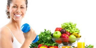 healthy food diet exercise