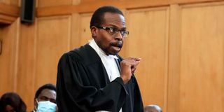 Lawyer Charles Kanjama 