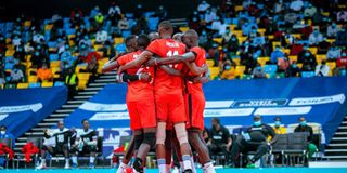 Kenya players celebrate