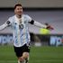 Argentina's Lionel Messi celebrates