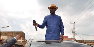 ODM leader Raila Odinga ngecha limuru