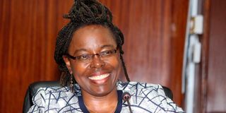 Controller of Budget Margaret Nyakango 