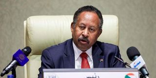 Sudan's Prime Minister Abdalla Hamdok