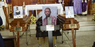 Nakuru doctor James Gakara two children Dylan and Hailey funeral