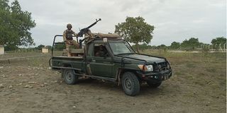 KDF soldiers lamu boni forest shabaab