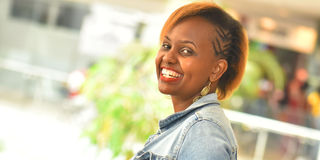 Ms Doris Muronga, an upcoming YouTuber