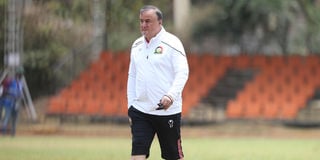 Harambee Stars coach Engin Firat