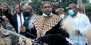 Zulu King Misizulu KaZwelithini.
