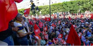 Tunisia demos 