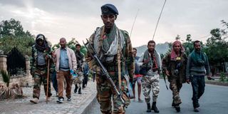 Pro-TPLF rebels arriving in Makele