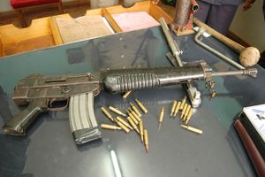 M16 rifle and ammunitions