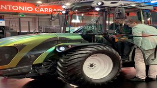 The SRX Hybrid tractor 