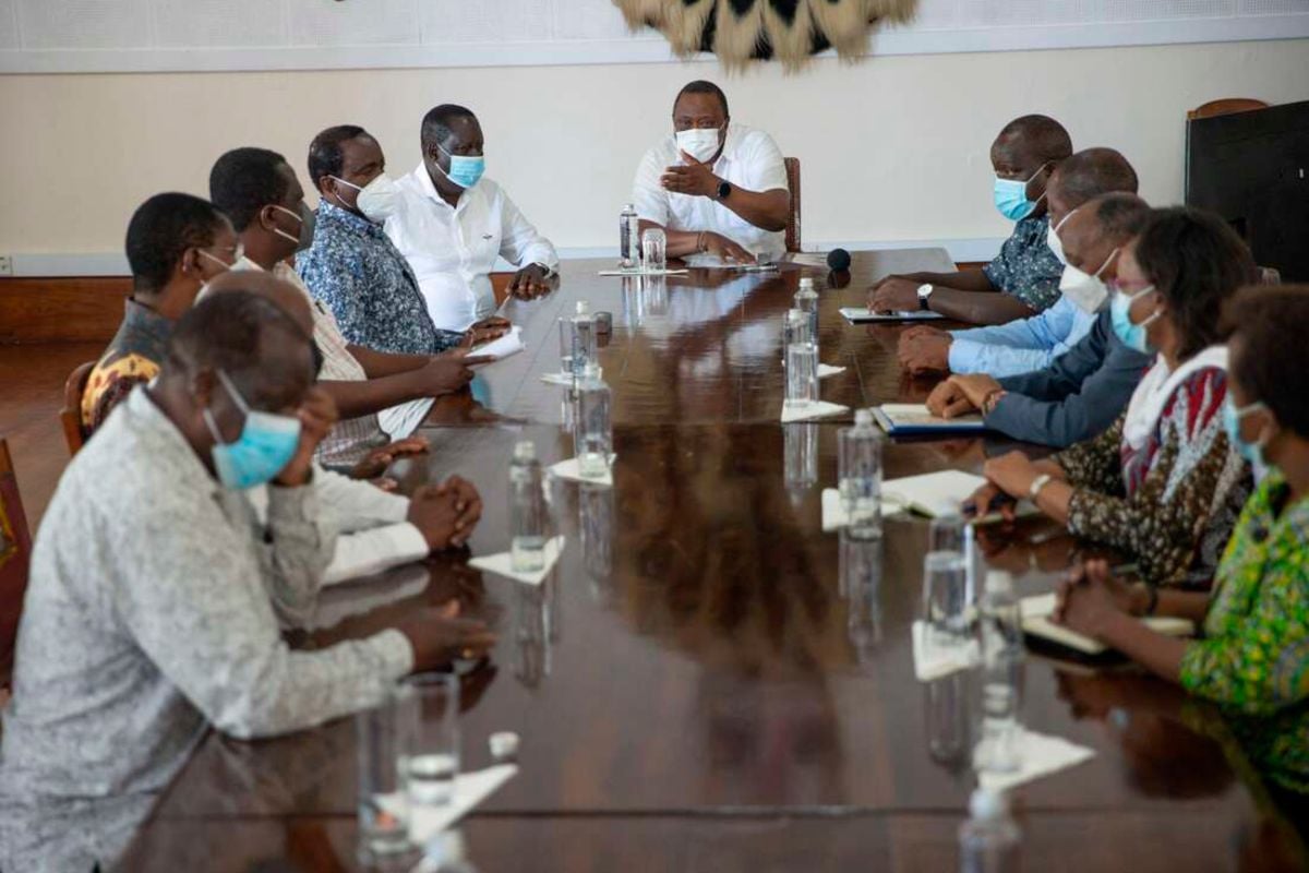 Uhuru Kenyatta meets OKA leaders in 2022 coalition talks