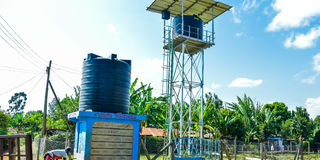 Kiburu borehole in Ndia Constituency