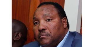 Former Kiambu Governor Ferdinand Waititu at Michuki Park in Nairobi on December 29, 2020.