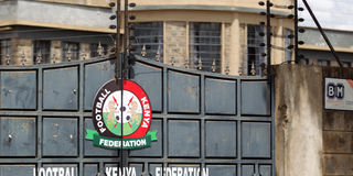 Football Kenya Federation’s Kandanda House.