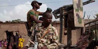 Nigerian Soldiers 