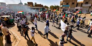 sudan protest coup