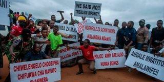 Malawi protests 