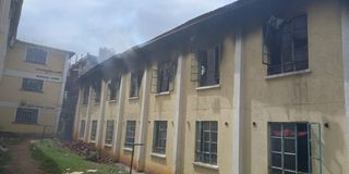 Lubinu Boys High School dormitory on fire