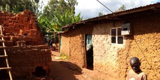 The house where Evans Wanjala committed suicide
