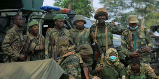 Uganda soldiers 