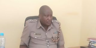 Kirinyaga East Police Commander Anthony Wanjuu