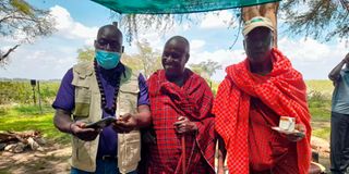 Maasai chiefs and their counterparts from Southern Africa.
