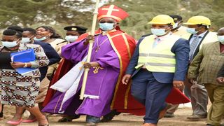 Clergyken Sacco chairperson Peter Macharia,