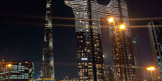 Burj Khalifa in the Arab Emirates