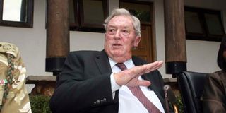 Conservationist Dr Richard Leakey