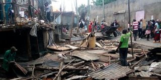 Mukuru demolitions 