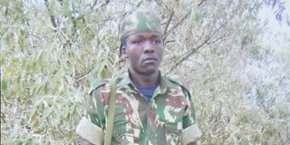 Constable David Nyamweya
